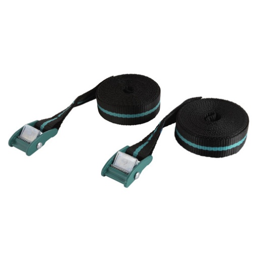 Set 2 benzi de tensionare Wolfcraft 3421000, 4m 120 kg, cu agrafa elastica
