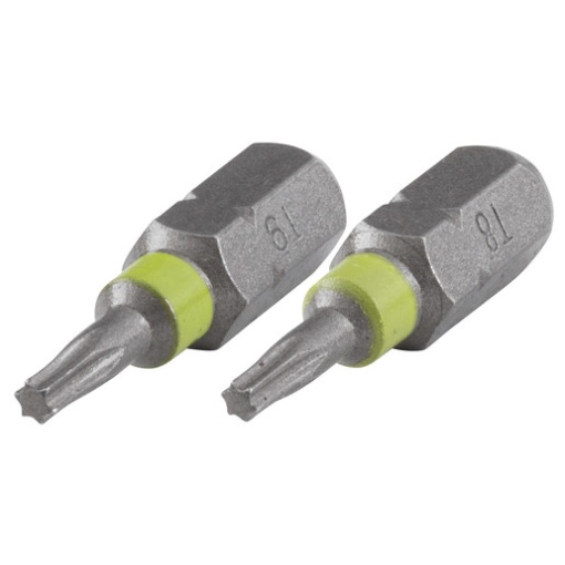Set 2 biti pentru insurubat Wolfcraft 2495000, TX8-TX9, prindere E63, lungime 25 mm