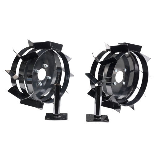 Set 2 roti metalice ProGARDEN 400x8 cu manicot 23mm