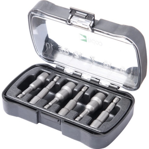 Set 6 capete tubulara magnetice Cobit HEX E6.3×65 mm