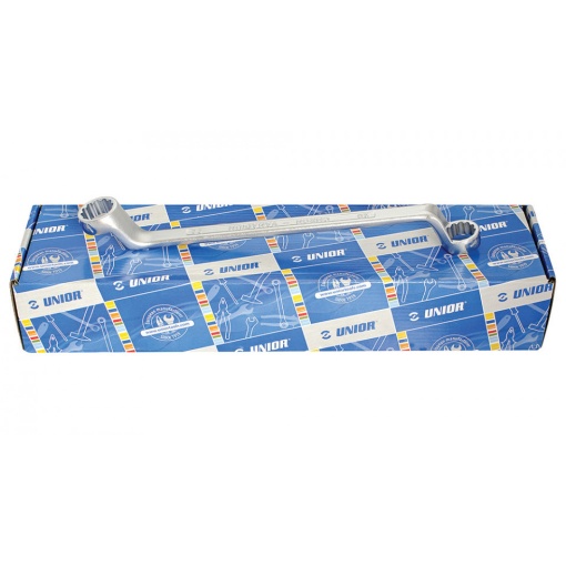 Set de chei inelare dublu cotite in cutie de carton 13 PIESE 6-41 mm