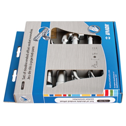 Set de chei pipa in cutie de carton 6 PIESE 8-19 mm