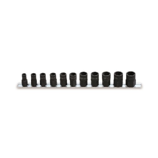 Set extractoare piulite deteriorate, 11 piese, 8-19mm 1428/SB11