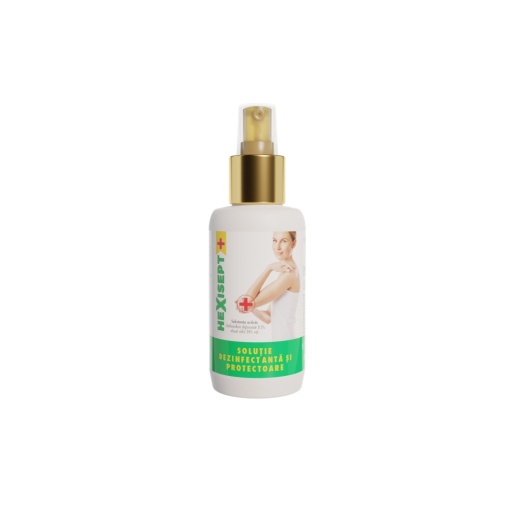 Soluție dezinfectantă și protectoare HEXISEPT+ 100 ml