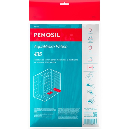 Tesătură de întărire pentru hidroizolare PENOSIL AquaBrake Fabric 435, 5 m²