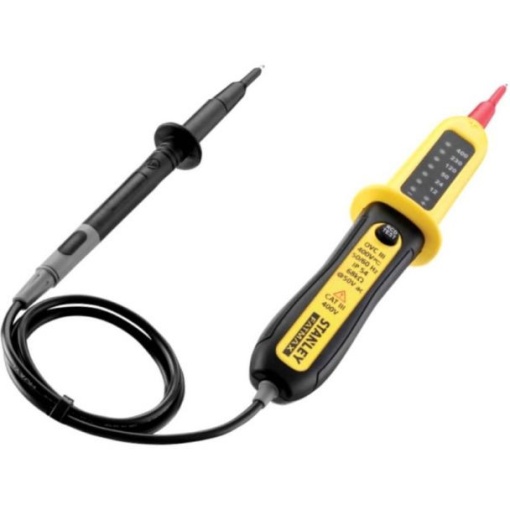 Tester de tensiune Stanley FMHT82566-0, LED, AC/DC 400V, 2 poli
