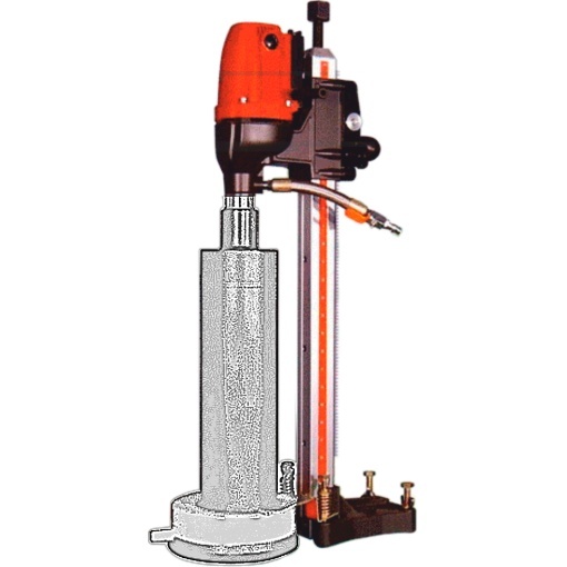 Unitate antrenare carota Cabel 1350W + Suport fara reglaj unghi, 104mm