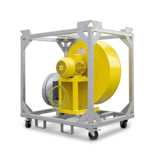 Ventilator centrifugal industrial, de presiune mare, Trotec, tip TFV300 (fara cadru)
