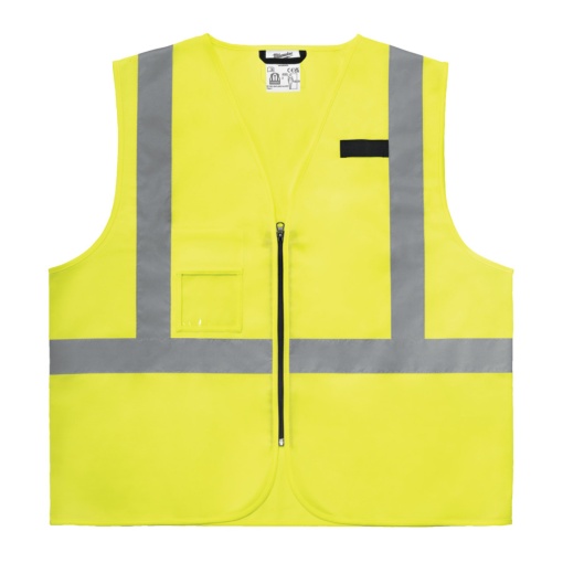 Vesta de lucru reflectorizanta Milwaukee Contractor High-Visibility galbena, marimea S/M