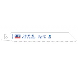 3018/150 Panza Bi-Metal pentru fierastrau sabie pentru metal / 100 bucati, DIM 150 x 19 x 0.9 mm