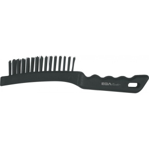 61579 Perie sarma INOX cu maner 4 randuri