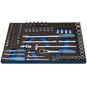 964/36SOS Set de capete chei tubulare cu accesorii in modul SOS / 88 piese - 621395