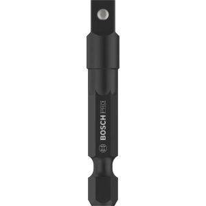 Adaptor Bosch chei tubulare PRO cu bilă de blocare, 1/4", 50 mm - Img 1