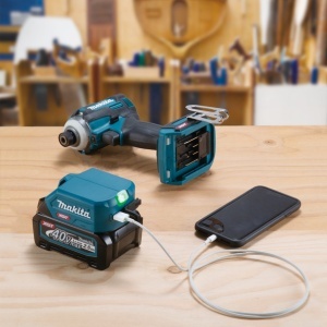 Adaptor Makita cu port USB compatibil cu XGT 40Vmax - Img 4