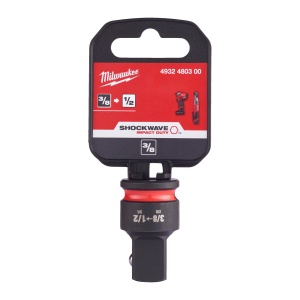 Adaptor MILWAUKEE ShW de la 3/8" la 1/2" L37mm - Img 2