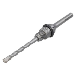 Adaptor pentru carote SDS Plus cu burghiu de centrare Wolfcraft 5428000, lungime 110 mm - Img 4