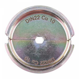 Bacuri de sertizare DIN Cupru Milwaukee (Dimensiune conector cablu (mm²): 10, Cod imprimat: 6)