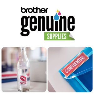 Banda curatare cap printare Brohter CK-1000, 50mm x 2m, originala, pentru imprimanta Brother VC-500W full color, CK1000 - Img 3
