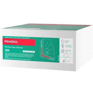 Bandă de etanșare la vânt pentru exterior PENOSIL Window Tape External 424 25mlx70mm - Img 2