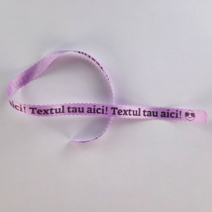 Banda etichete satin AIMO 12mm x 2m, negru violet, margini ondulate, doar pentru AIMO P12PRO, Q5-WRV31 - Img 2