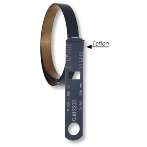 Benzi masurare circumferință, oțel arc acoperit cu negru, Ø1900-2300/0,1mm, circumferinta 5960-7230mm