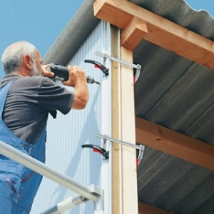 BESSEY Menghină KliKlamp pentru strângere ușoară, Deschidere: 200 mm - Img 3