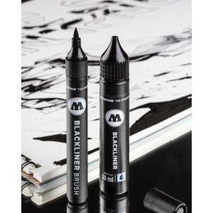 Blackliner Brush&Refill Molotow 1 buc/blister - Img 3
