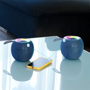 Boxă portabilă Bluetooth Tellur Mirage 12W, albastru - Img 2