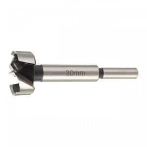 Burghie Forstner Milwaukee (Lungime totală (mm): 90, Tijă prindere: 9.5 mm round shank, Ø (mm): 30) - Img 1