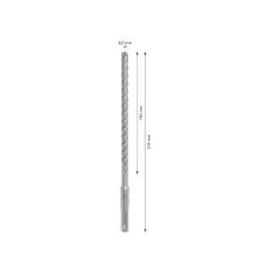 Burghiu Bosch pentru beton SDS Plus-5X, 8x210 mm - Img 2