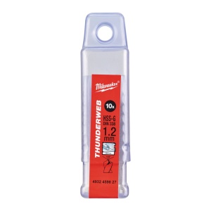 Burghiu metal MILWAUKEE THUNDERWEB - DIN 338 Ø 1.2x16x38 mm - set 10 buc - Img 2