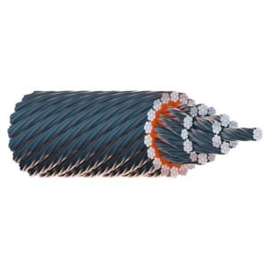 Cablu de otel special antigiratoriu Gutman tip Verotop P constructia 35x7 cu toroane compacte cu inima metalica plastifiata - Img 2
