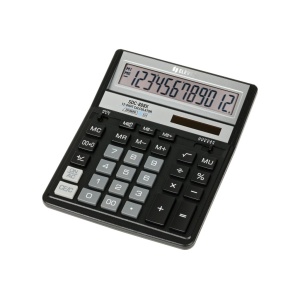 Calculator de birou 12 digit, 203 x 158 x 31 mm, Eleven SDC-888XBK - Img 1