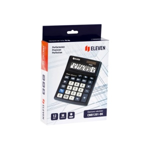 Calculator de birou 12 digiți, 137 x 102 x 31 mm, Eleven CMB1201-BK - Img 6
