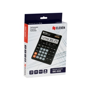 Calculator de birou 14 digiți, 199 x 153 x 31 mm, Eleven SDC-554S - Img 6