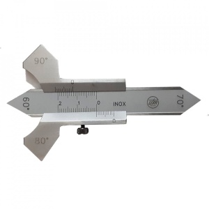 Calibru mecanic pentru sudura 0-20/0.1mm (60°/70°/80°/90°) - Img 1