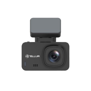 Cameră auto Tellur Dash Patrol DC3, 4K, GPS, WiFi, Black - Img 1