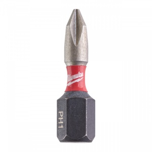 Cap surubelnita Philips (PH) Milwaukee SHOCKWAVE - PH1 x 25 mm - 2 buc