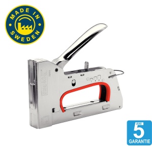 Capsator tacker Rapid PRO R353E, ajustare forta capsare in 3 trepte, capse 53 6-14 mm, 5 ani garantie, fabricat in Suedia 5000063 - Img 2