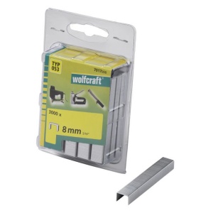 Capse plate Wolfcraft 7015000, tip 053, 8 mm, 3000 buc - Img 1