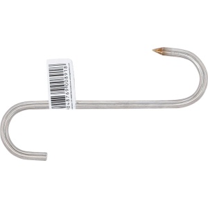 Carlig pentru macelar, 120 mm, INOX - Img 2
