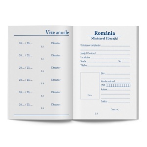 Carnet de elev pentru liceu - Img 2