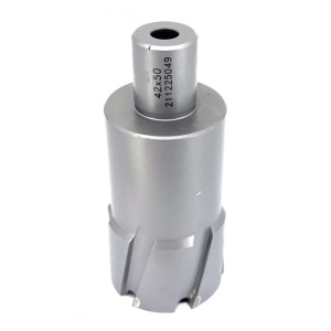 Carota pt. otel din carbura de tungsten, ⌀ 42mm, h=50mm, cu prindere Weldon - DXDY.P-TCT-50.42.W - Img 2
