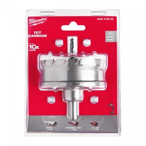 Carote oțel inoxidabil TCT 85 mm - Img 1
