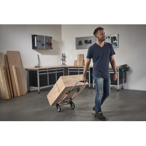 Carucior transport marfa pliabil Wolfcraft TS 600 5505000, sarcina maxima 70 kg - Img 5