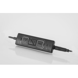 Căști cu fir call center Tellur Voice 420, binaural, USB Jack 3.5mm, negru - Img 3