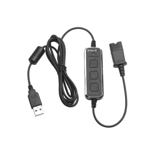 Căști cu fir call center Tellur Voice 520N, binaural, USB, negru - Img 3