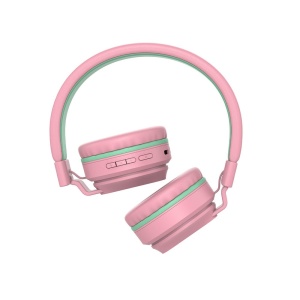 Căști Over-Ear Bluetooth Tellur Buddy, roz - Img 3