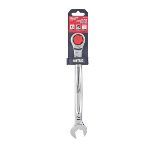 Cheie combinată cu clichet Milwaukee MAX BITE 17mm - Img 2