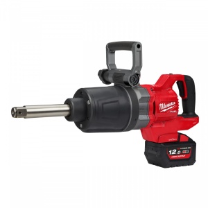 Cheie de impact 1″ ONE-KEY™ M18 FUEL™ cu mâner-D, cuplu ridicat, inel de fixare și gât lung M18 ONEFHIWF1D-121C, echipat, 1 baterie, incarcator, valiza, cuplu 2576 Nm - Img 5